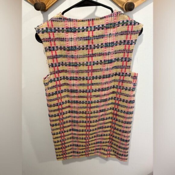 Sezane Katie dress Chic Multicolor shiftSleeveless xs - Picture 7 of 10